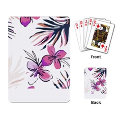 Botanical T- Shirt Botanical Creative Flower Mounted T- Shirt Playing Cards Single Design (rectangle) by EnriqueJohnson