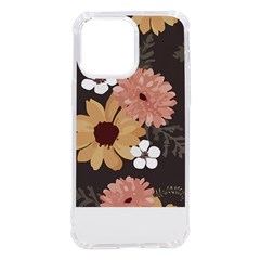 Botanical T- Shirt Botanical Delicate Floral T- Shirt Iphone 14 Pro Max Tpu Uv Print Case