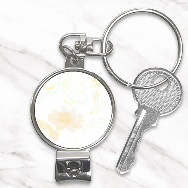 Botanical T- Shirt Botanical Fashion Balls T- Shirt Nail Clippers Key Chain