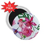 Botanical T- Shirt Botanical Graceful Revival T- Shirt 2.25  Magnets (10 pack)  Front