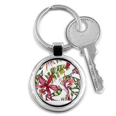 Botanical T- Shirt Botanical Majestic Counterfloor T- Shirt Key Chain (round) by EnriqueJohnson