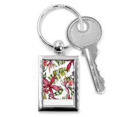 Botanical T- Shirt Botanical Majestic Counterfloor T- Shirt Key Chain (rectangle) by EnriqueJohnson