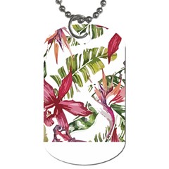 Botanical T- Shirt Botanical Majestic Counterfloor T- Shirt Dog Tag (one Side) by EnriqueJohnson