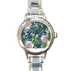 Botanical T- Shirt Botanical Majestic Unloading T- Shirt Round Italian Charm Watch by EnriqueJohnson