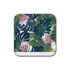 Botanical T- Shirt Botanical Majestic Unloading T- Shirt Rubber Coaster (square) by EnriqueJohnson