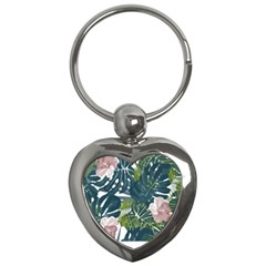 Botanical T- Shirt Botanical Majestic Unloading T- Shirt Key Chain (heart) by EnriqueJohnson