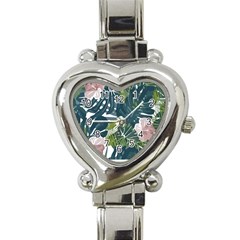 Botanical T- Shirt Botanical Majestic Unloading T- Shirt Heart Italian Charm Watch by EnriqueJohnson