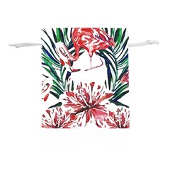 Botanical T- Shirt Botanical Pattern Hummingbird T- Shirt Lightweight Drawstring Pouch (l) by EnriqueJohnson