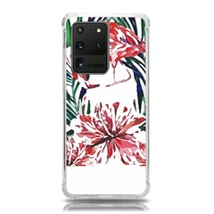 Botanical T- Shirt Botanical Pattern Hummingbird T- Shirt Samsung Galaxy S20 Ultra 6 9 Inch Tpu Uv Case by EnriqueJohnson