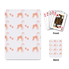 Boxer Dog Pattern T- Shirt Boxer Dog Cute Pattern T- Shirt Playing Cards Single Design (rectangle) by EnriqueJohnson