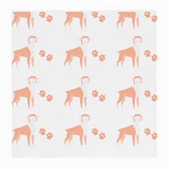 Boxer Dog Pattern T- Shirt Boxer Dog Cute Pattern T- Shirt Medium Glasses Cloth by EnriqueJohnson