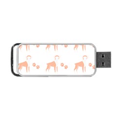 Boxer Dog Pattern T- Shirt Boxer Dog Cute Pattern T- Shirt Portable Usb Flash (two Sides) by EnriqueJohnson