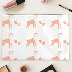 Boxer Dog Pattern T- Shirt Boxer Dog Cute Pattern T- Shirt Cosmetic Bag (xxl) by EnriqueJohnson