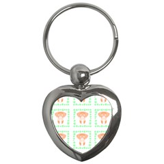 Boxer Dog Pattern T- Shirt Boxer Dog Pattern T- Shirt Key Chain (heart) by EnriqueJohnson