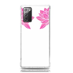 Breast Cancer T- Shirt Pink Ribbon Breast Cancer Survivor - Flowers Breast Cancer T- Shirt Samsung Galaxy Note 20 Tpu Uv Case by EnriqueJohnson