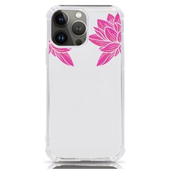 Breast Cancer T- Shirt Pink Ribbon Breast Cancer Survivor - Flowers Breast Cancer T- Shirt Iphone 13 Pro Max Tpu Uv Print Case by EnriqueJohnson