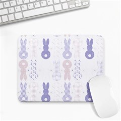 Bunnies T- Shirt Easter Bunnies Pattern T- Shirt Small Mousepad