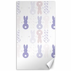 Bunnies T- Shirt Easter Bunnies Pattern T- Shirt Canvas 40  x 72 