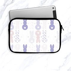 Bunnies T- Shirt Easter Bunnies Pattern T- Shirt Apple iPad Mini Zipper Cases