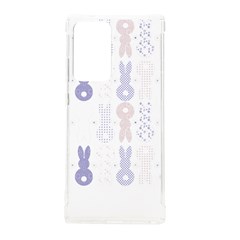 Bunnies T- Shirt Easter Bunnies Pattern T- Shirt Samsung Galaxy Note 20 Ultra TPU UV Case