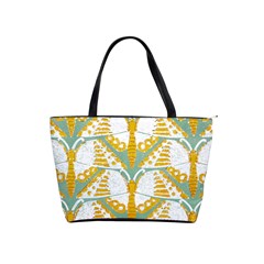 Butterflies T- Shirt Butterflies Pattern T- Shirt Classic Shoulder Handbag by EnriqueJohnson