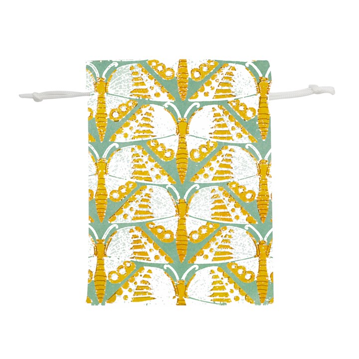 Butterflies T- Shirt Butterflies Pattern T- Shirt Lightweight Drawstring Pouch (M)