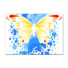 Butterfly Art T- Shirtbutterfly T- Shirt (3) Sticker A4 (100 Pack) by EnriqueJohnson