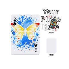 Butterfly Art T- Shirtbutterfly T- Shirt (3) Playing Cards 54 Designs (mini) by EnriqueJohnson