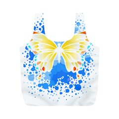 Butterfly Art T- Shirtbutterfly T- Shirt (3) Full Print Recycle Bag (m) by EnriqueJohnson