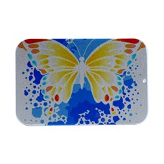 Butterfly Art T- Shirtbutterfly T- Shirt (3) Open Lid Metal Box (silver)   by EnriqueJohnson