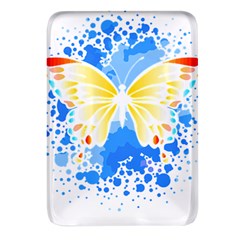 Butterfly Art T- Shirtbutterfly T- Shirt (3) Rectangular Glass Fridge Magnet (4 Pack)