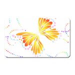 Butterfly Art T- Shirtbutterfly T- Shirt (5) Magnet (Rectangular) Front