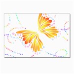 Butterfly Art T- Shirtbutterfly T- Shirt (5) Postcard 4 x 6  (Pkg of 10) Front