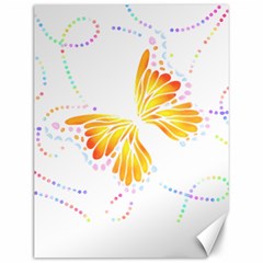 Butterfly Art T- Shirtbutterfly T- Shirt (5) Canvas 12  x 16 