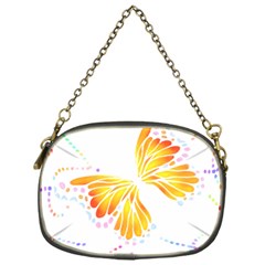 Butterfly Art T- Shirtbutterfly T- Shirt (5) Chain Purse (One Side)