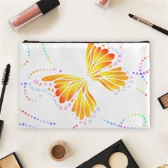 Butterfly Art T- Shirtbutterfly T- Shirt (5) Cosmetic Bag (Large)