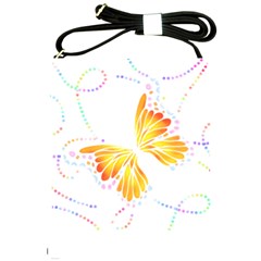 Butterfly Art T- Shirtbutterfly T- Shirt (5) Shoulder Sling Bag