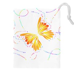 Butterfly Art T- Shirtbutterfly T- Shirt (5) Drawstring Pouch (4xl) by EnriqueJohnson