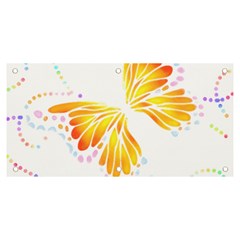 Butterfly Art T- Shirtbutterfly T- Shirt (5) Banner and Sign 6  x 3 