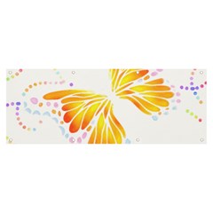 Butterfly Art T- Shirtbutterfly T- Shirt (5) Banner and Sign 8  x 3 