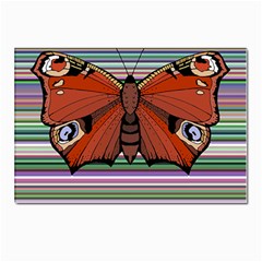 Butterfly Art T- Shirtbutterfly T- Shirt (8) Postcards 5  X 7  (pkg Of 10) by EnriqueJohnson