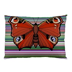 Butterfly Art T- Shirtbutterfly T- Shirt (8) Pillow Case by EnriqueJohnson