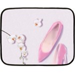 Shoes Fleece Blanket (Mini) 35 x27  Blanket