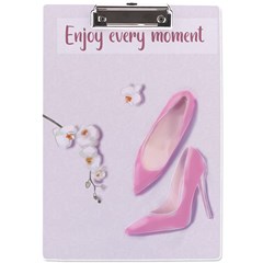 Shoes A4 Acrylic Clipboard by SychEva