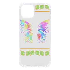 Butterfly Art T- Shirtbutterfly T- Shirt Iphone 13 Tpu Uv Print Case