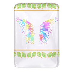 Butterfly Art T- Shirtbutterfly T- Shirt Rectangular Glass Fridge Magnet (4 Pack)