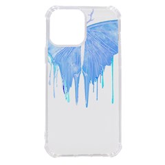 Butterfly Art T- Shirtmelting Butterfly Blue Wings Art  Design T- Shirt Iphone 13 Pro Max Tpu Uv Print Case by EnriqueJohnson