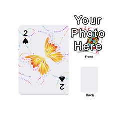 Butterfly Design T- Shirtbutterfly T- Shirt (1) Playing Cards 54 Designs (mini) by EnriqueJohnson