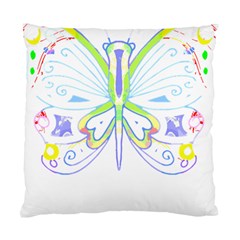 Butterfly Design T- Shirtbutterfly T- Shirt (2) Standard Cushion Case (two Sides) by EnriqueJohnson