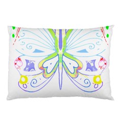 Butterfly Design T- Shirtbutterfly T- Shirt (2) Pillow Case (two Sides) by EnriqueJohnson